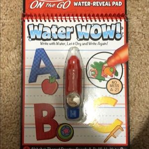 Melissa & Doug stamps and water wow book